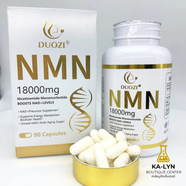 [🇹🇭DUOZI KOREA🇰🇷] สารบำรุงเซลล์ผิวและร่างกายแบบทาน NMN 18,000mg. NAD+ ตัวชะลอวัยบำรุงซ่อมแซมผิวและเซลล์ สวยจากภายใน กระจ่างใสอ่อนเยาว์ ไกลความชรา หลับง่าย - Image 6